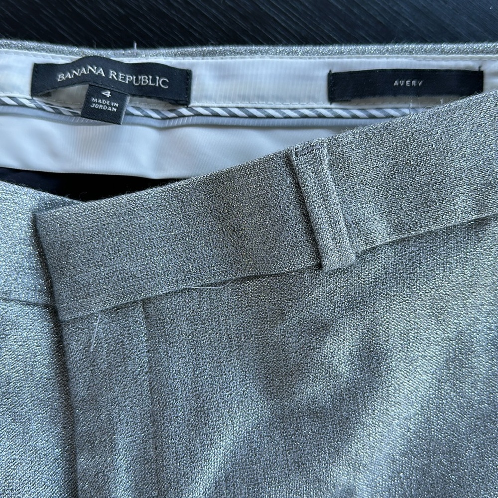Silver Party Pant